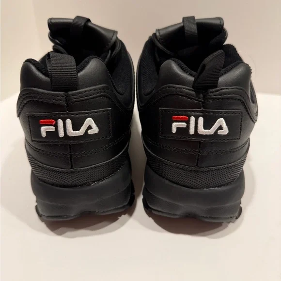NWT Fila Women’s Black Disruptor Sneakers - Size 9 - Picture 6 of 9